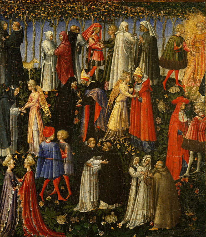 Paradise Painting by Giovanni di Paolo