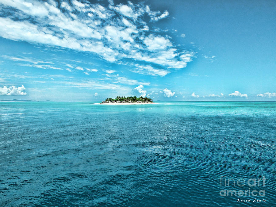 Paradise in Fiji Photograph by Karen Lewis