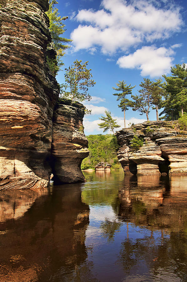 Paradise on the Wisconsin River Photograph by Leda Robertson