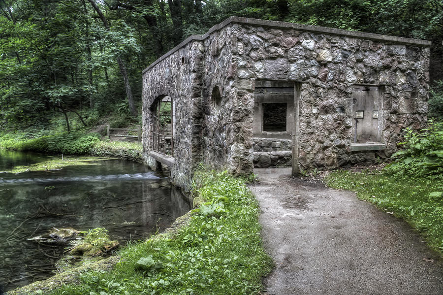 Paradise Springs Spring House 1 Photograph by Jennifer Rondinelli Reilly - Fine Art Photography