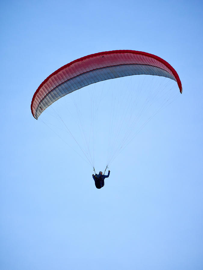 Paragliders Photograph by Jouko Lehto