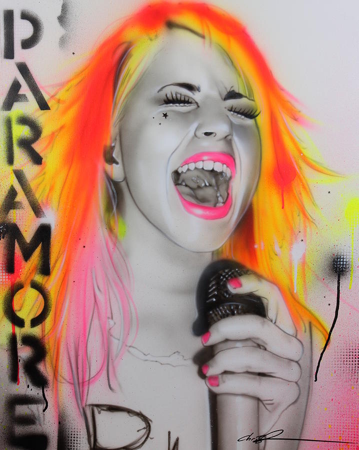 Paramore Painting - Paramore by Christian Chapman Art