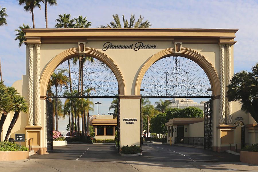 Hollywood Photograph - Paramount Gate by Bill Jonas