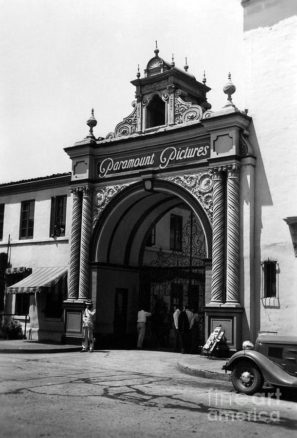 Paramount Studios 1937 Photograph by Sad Hill - Bizarre Los Angeles Archive