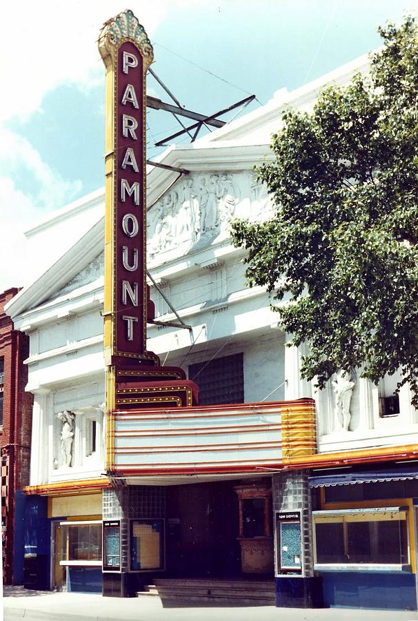 Paramount Theater In Baton Rouge Painting by Margaret Harmon