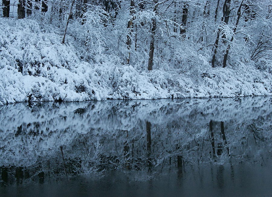 Winter Photograph - Paran Creek by Theodore Rice