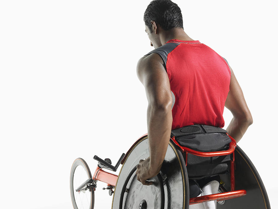 Paraplegic Racer Photograph by Moodboard