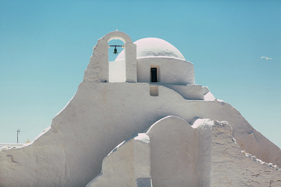 Paraportiani Church In Mykonos Photograph by Deimagine