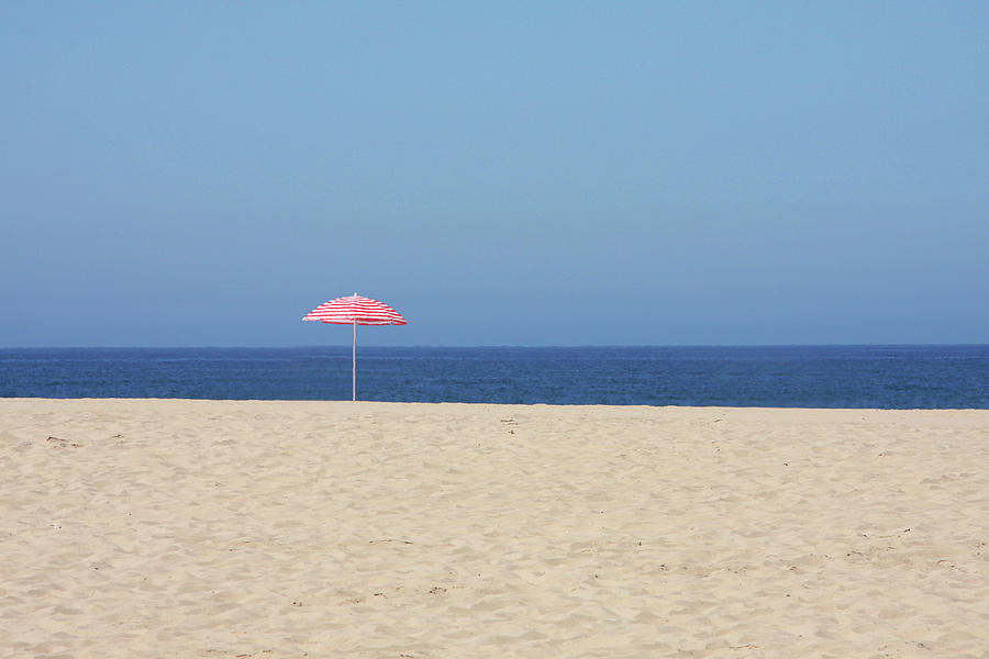 Parasol At Venice Beach Photograph by Mgs