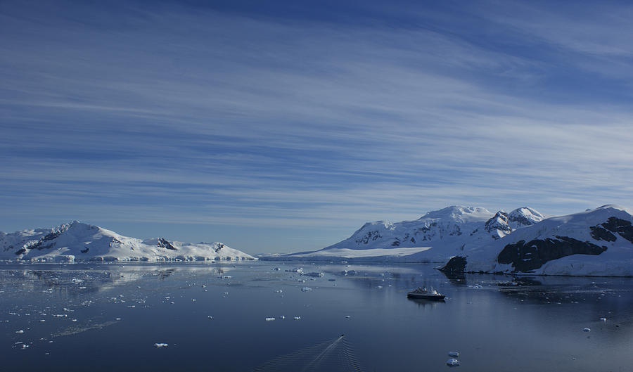 Pardise Harbor in Antarctica Photograph by Brian Kamprath