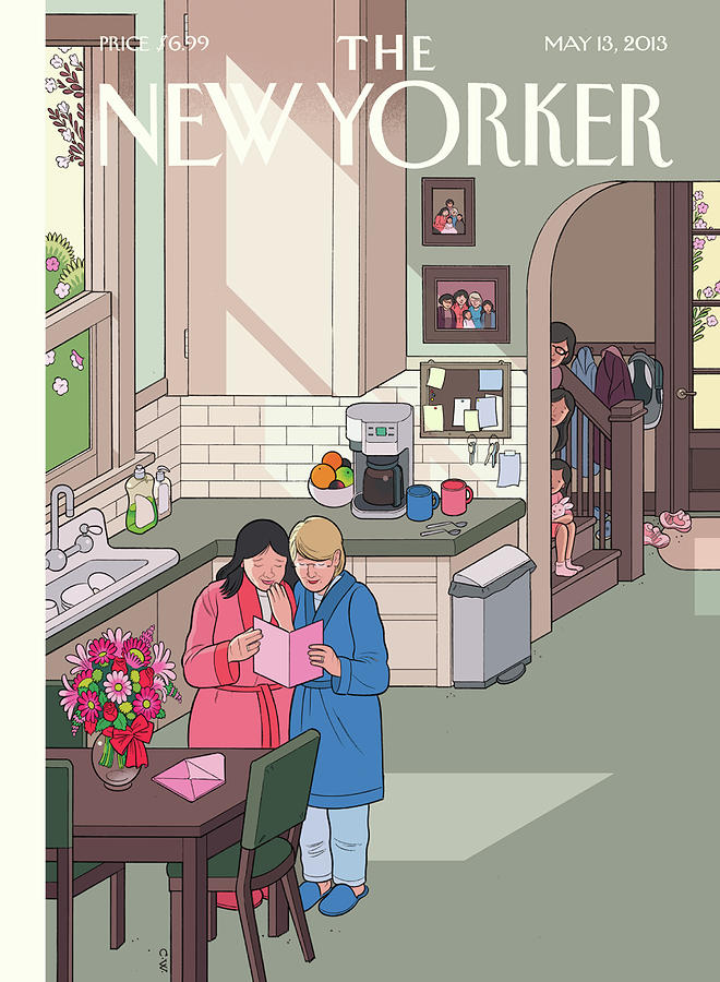 Mothers Day Painting by Chris Ware