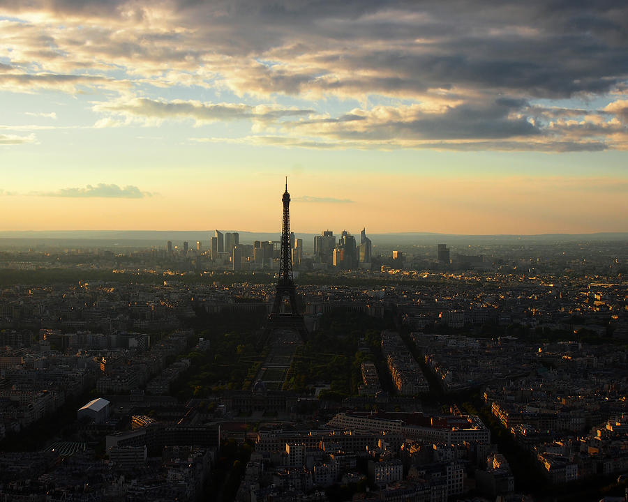 Paris - Eiffel Tower and the City Photograph by Jan Garcia