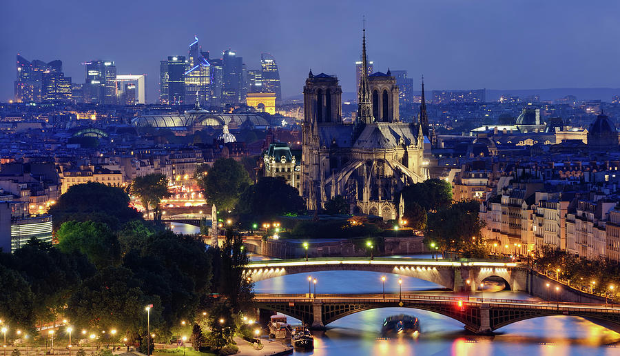 Paris & La Défense Photograph by Ag Photographe Paris & La Défense Photograph by Ag Photographe