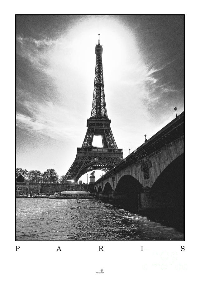 Paris Photograph - Paris - Pont dlena by ARTSHOT - Photographic Art