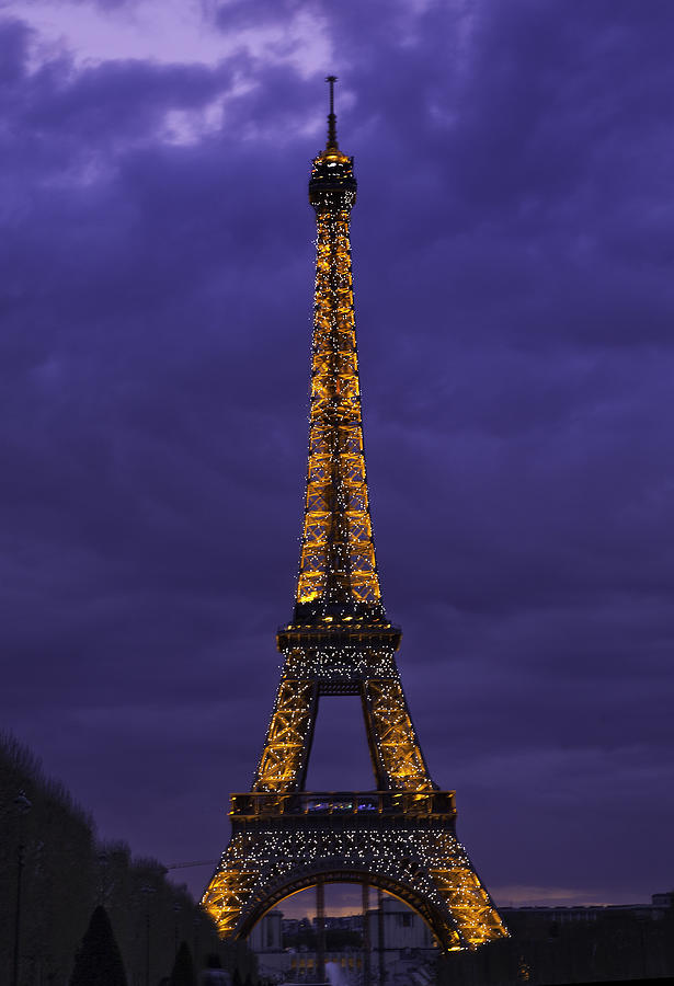 Paris at Night Photograph by James Bethanis