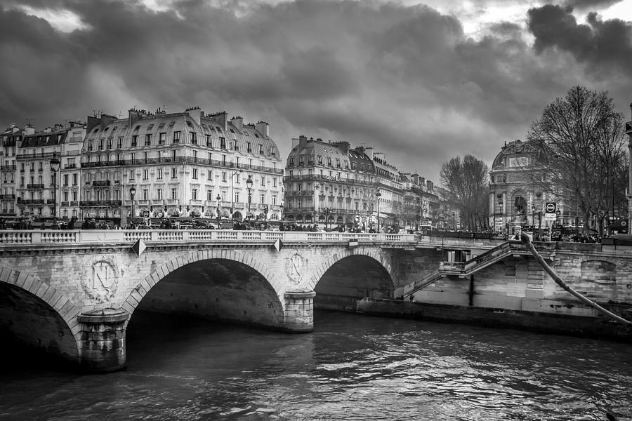 Paris Black and White Photograph by Pati Photography