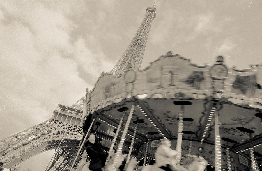 Paris Caruosel Photograph by Matthew Pace