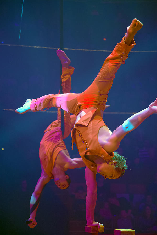 Paris Circus Acrobats Photograph by Matthew Bamberg