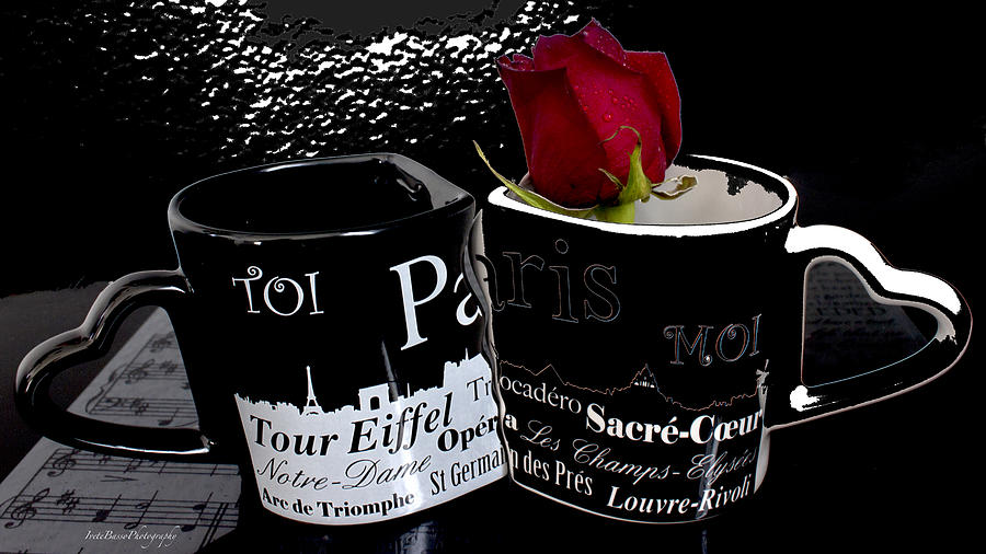 Paris Coffee Cups Photograph by Ivete Basso Photography