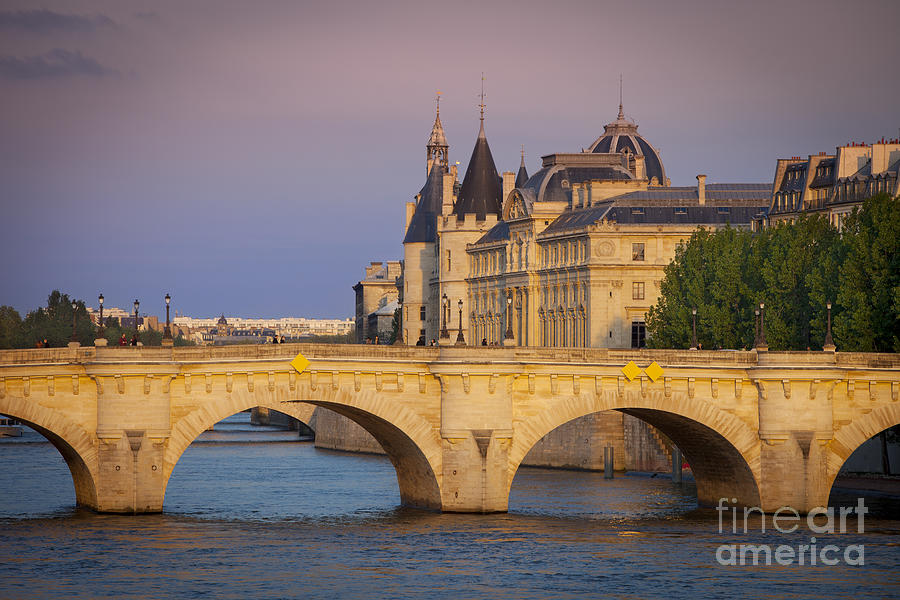 Conciergerie Evening - Paris France II Photograph by Brian Jannsen
