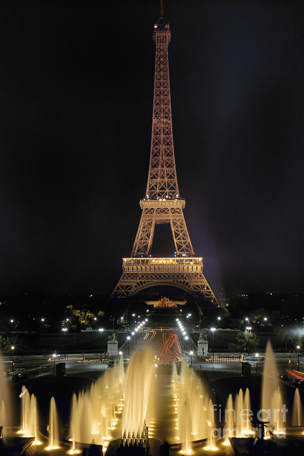 Paris: Eiffel Tower Photograph by Granger