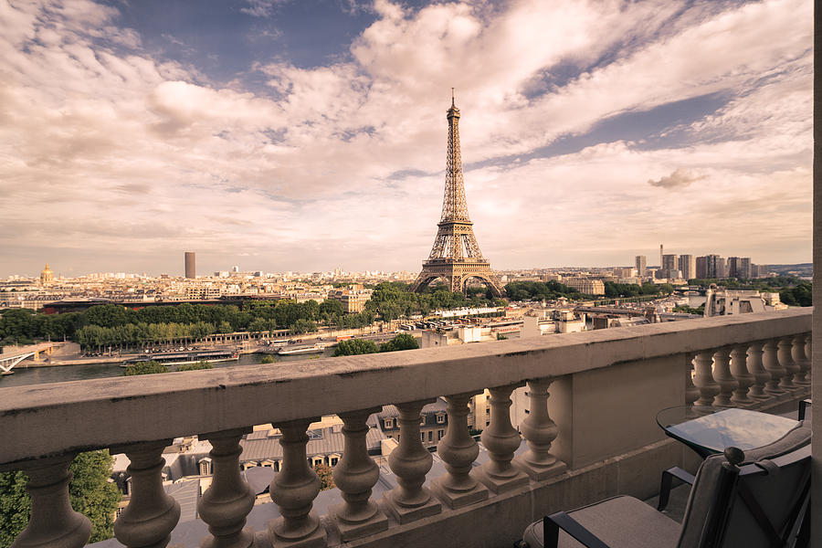Paris - Eiffel Tower Photograph by Vivienne Gucwa