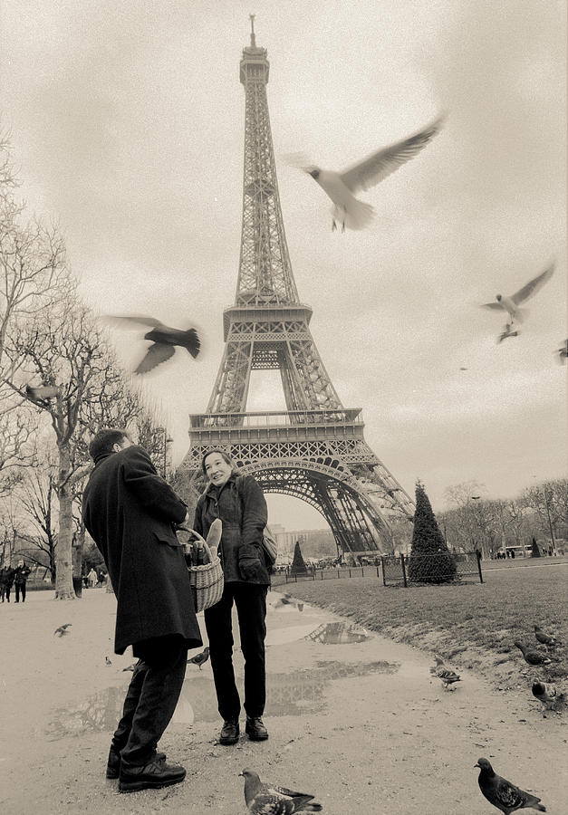 Paris Encounters3 Photograph by Matthew Pace
