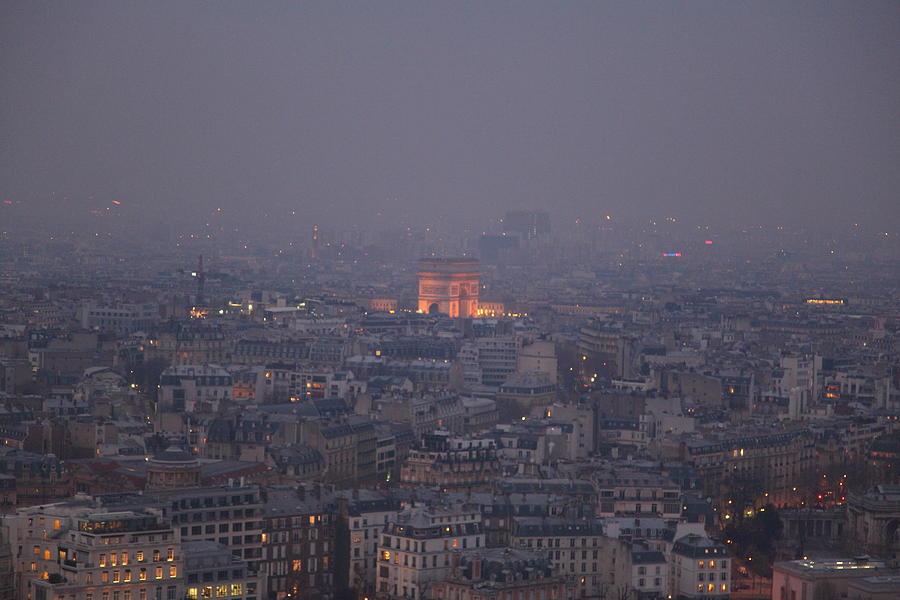 Architecture Photograph - Paris France - Eiffel Tower - 011318 by DC Photographer