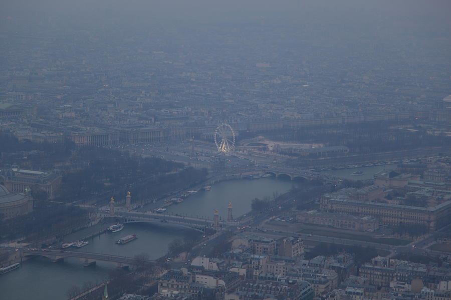 Paris France - Eiffel Tower - 01137 Photograph by DC Photographer