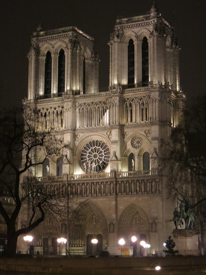 Paris Photograph - Paris France - Notre Dame de Paris - 12121 by DC Photographer