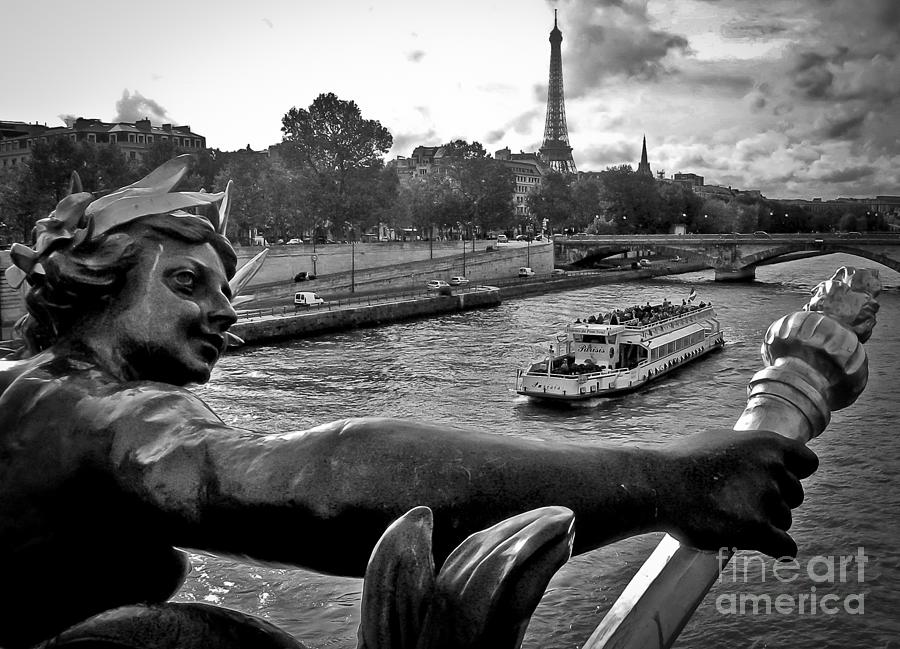 Paris - France - Pont Alexandre III Photograph by Carlos Alkmin
