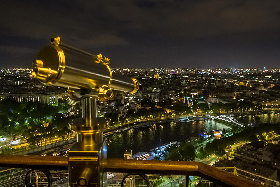 Paris from the Tower Photograph by Tim Stanley