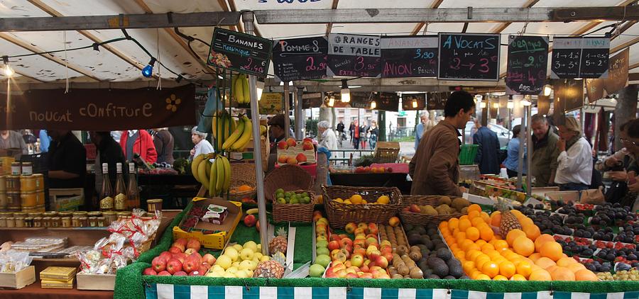 Paris Fruit Market Photograph by Kristine Bogdanovich