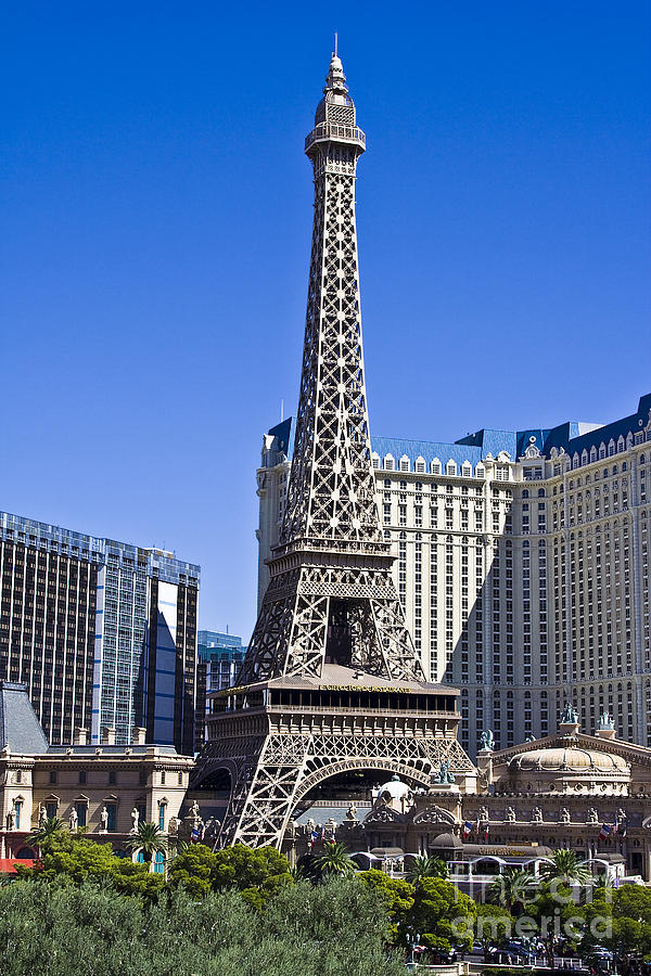 Paris Hotel Las Vegas Photograph by Tim Hightower