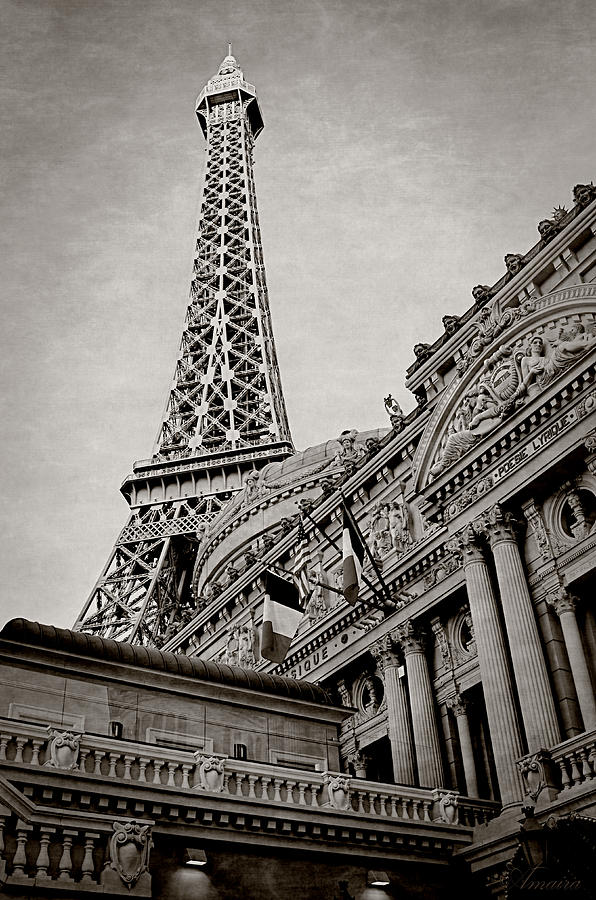 Paris Hotel Photograph by Maria Angelica Maira