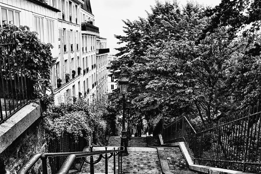 Paris in Black and White Photograph by Georgia Clare