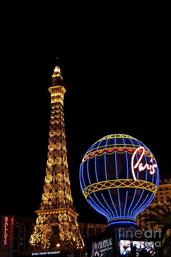 Paris In Vegas Photograph by Bridgette Gomes