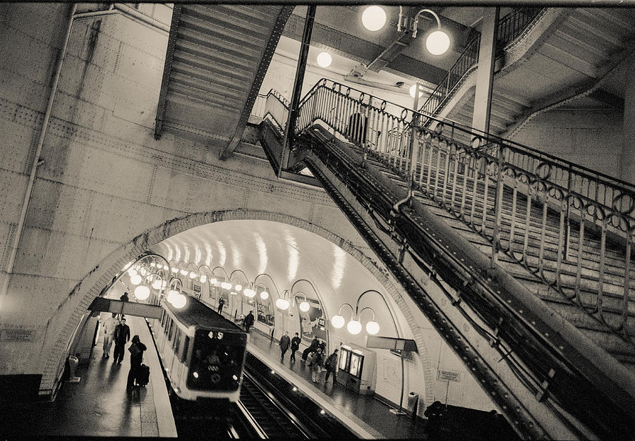 Paris Metro 1 Photograph by Matthew Pace