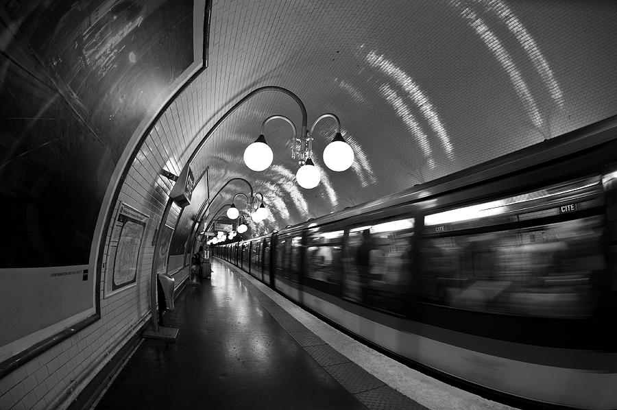 Paris Metro Photograph by Ng Hock How