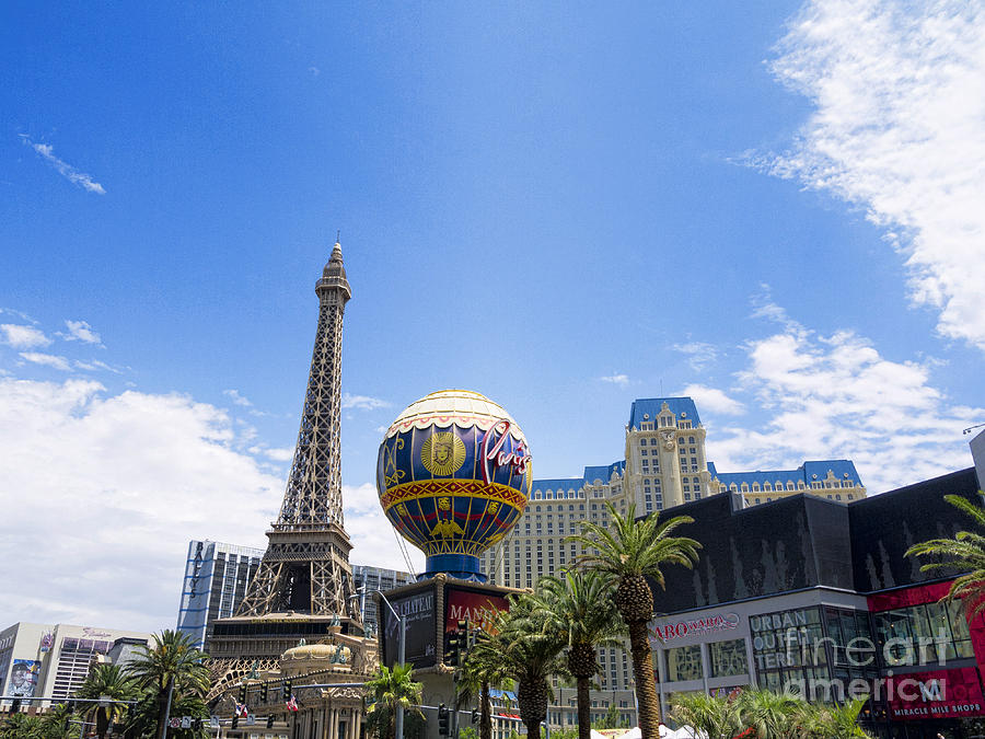 Paris in Las Vegas Photograph by Brenda Kean