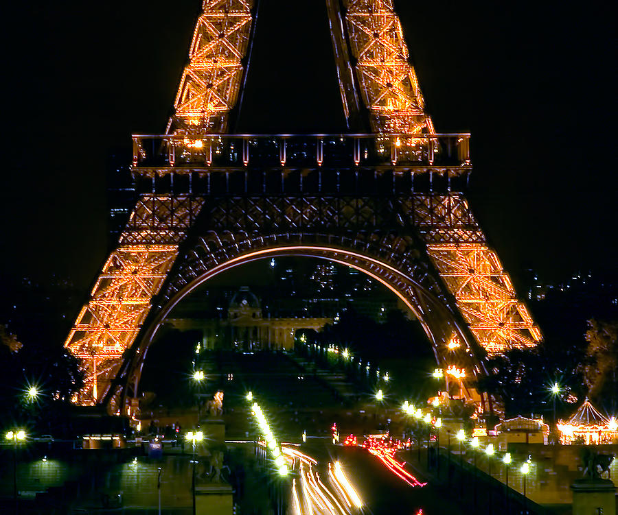 Paris Night Photograph by Mick Burkey