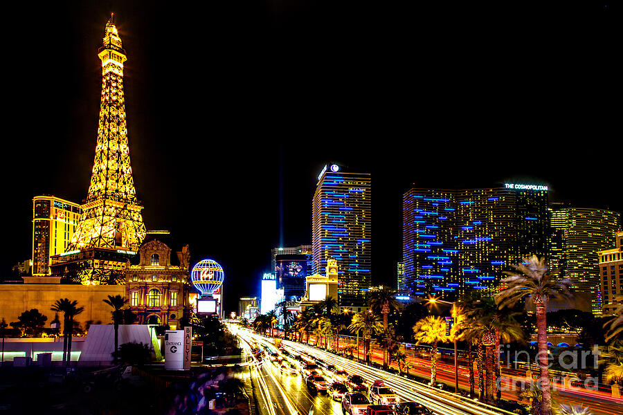 Welcome to Vegas Photograph by Az Jackson