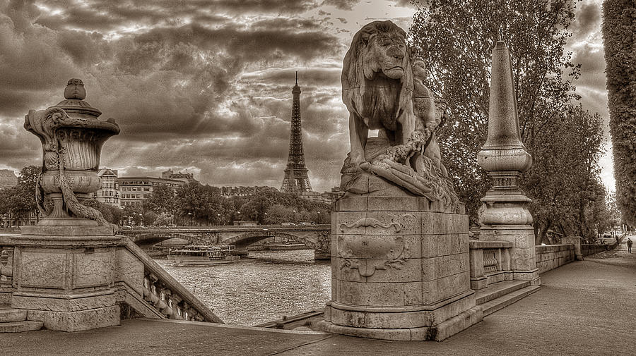 Paris Panorama Photograph by Michael Kirk