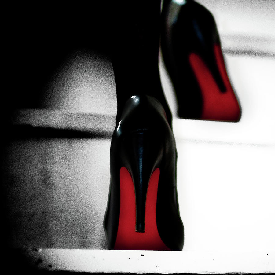 Shoes Photograph - Paris Paris by Betina La Plante
