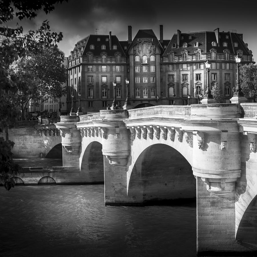 Paris Pont Neuf Photograph by S J Bryant