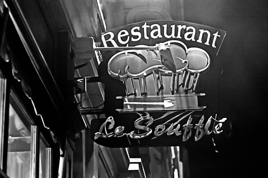 Paris Restaurant Photograph by Art Block Collections
