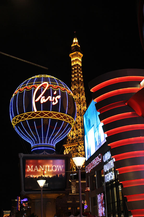 Paris sign Las Vegas  Photograph by Susan Jensen