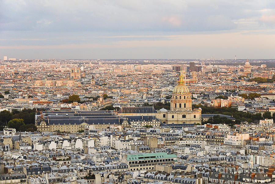 Paris Skyline Civilization Les Invalides Photograph by Ivy Ho