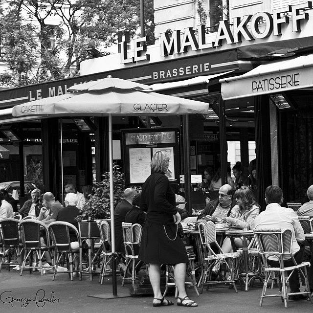 Paris Street Cafe Photograph by Georgia Clare