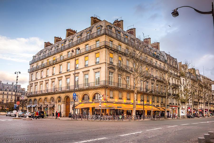 Corner Cafe In Paris Photograph by Pati Photography